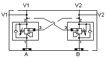 Danfoss OMP/OMR: 對(duì)口導(dǎo)壓（閥底座）