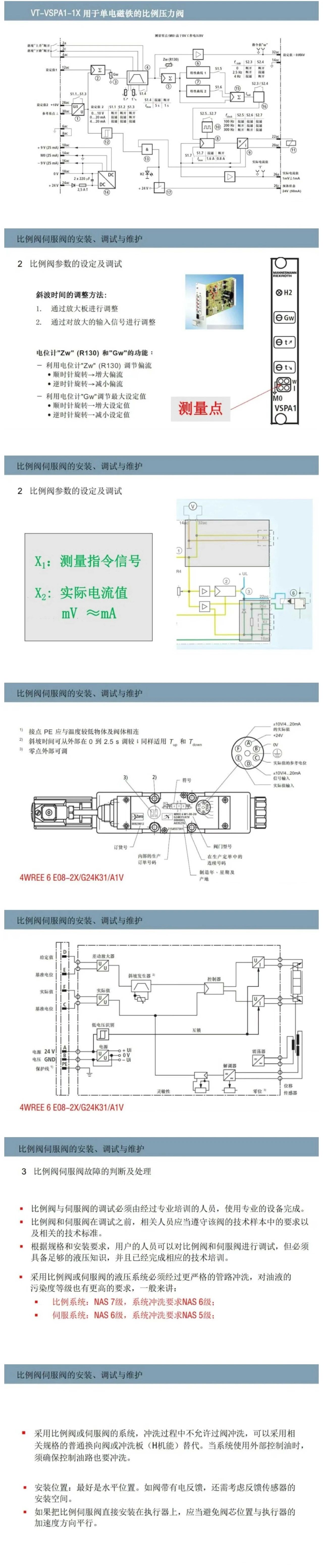 比例閥/伺服閥基礎(chǔ)知識以及安裝、調(diào)試與維護